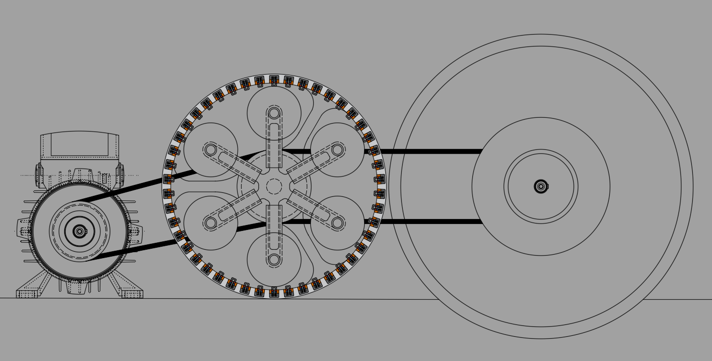 Centrifugal force electricity inertial generators.