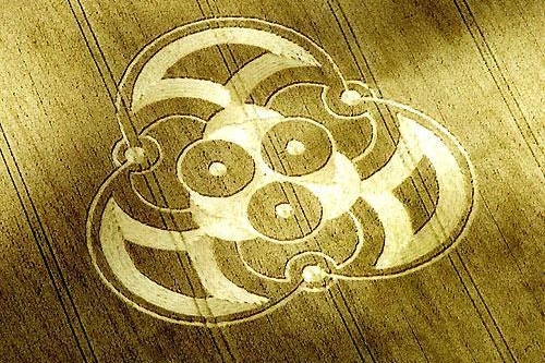 Crop circle  - ornament