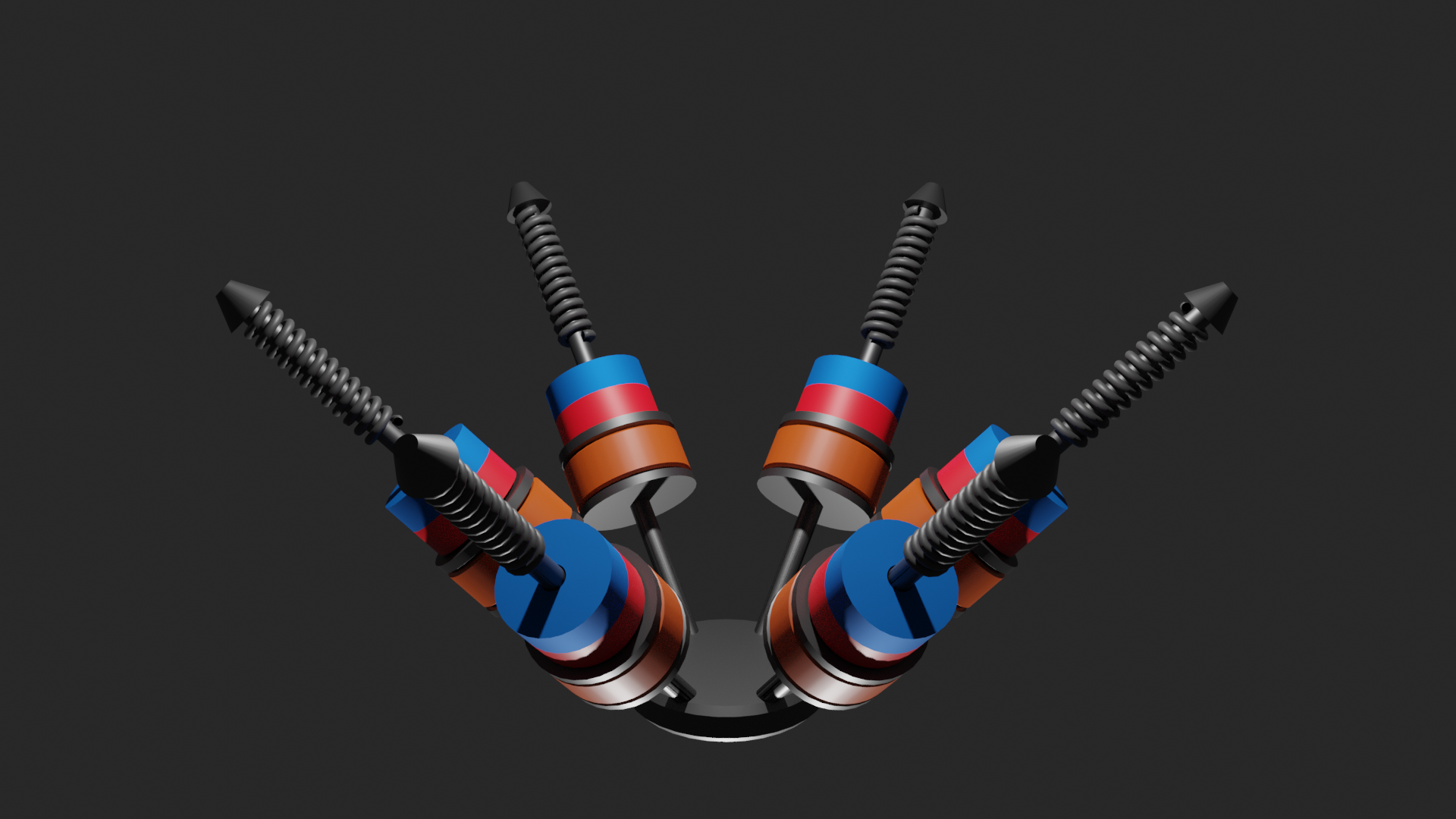 Enhanced and modyficated H. Bull's propulsion project.